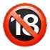 18+ Icon